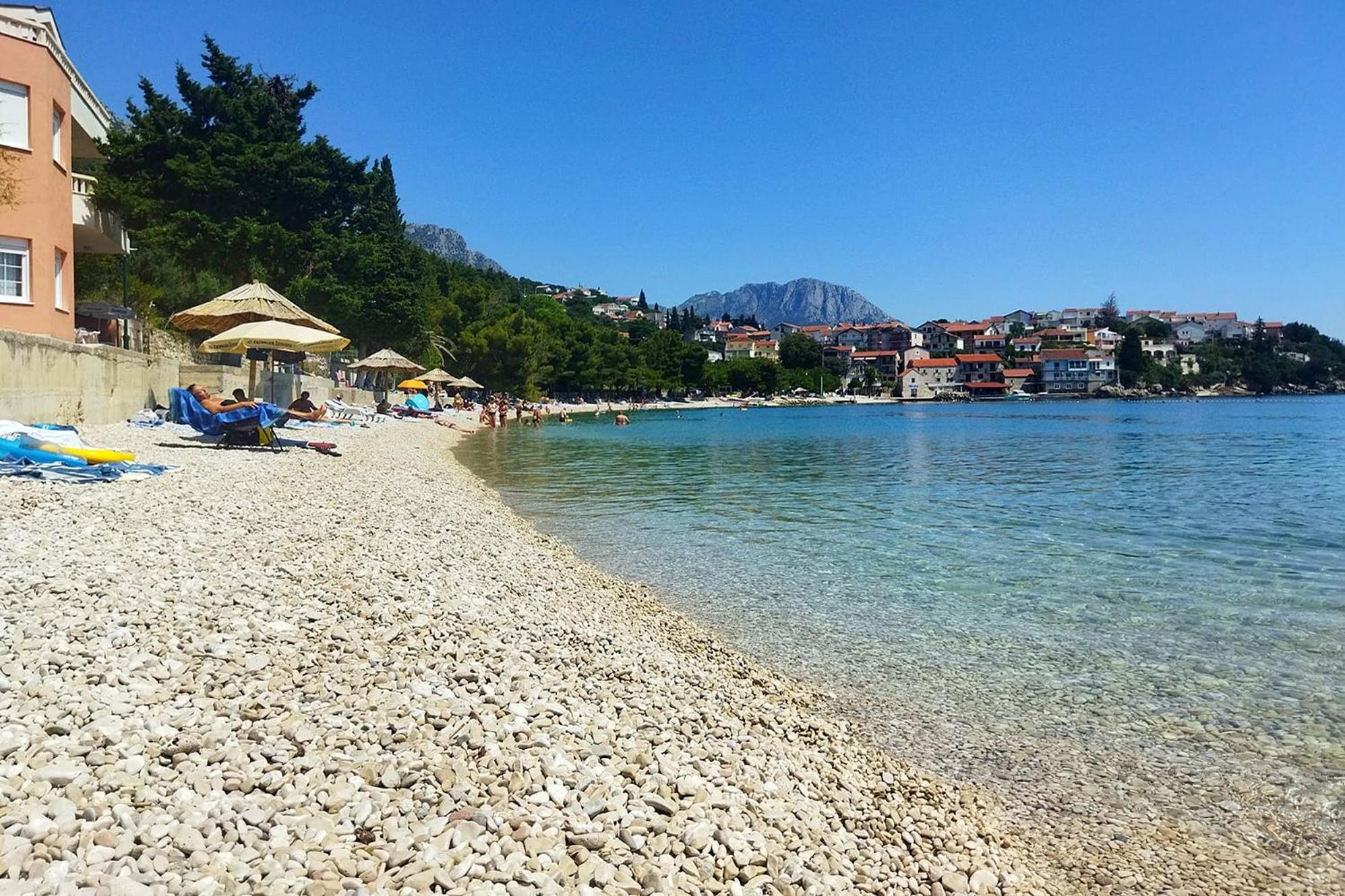 Apartments By The Sea Podaca, Makarska - 6874 Екстериор снимка